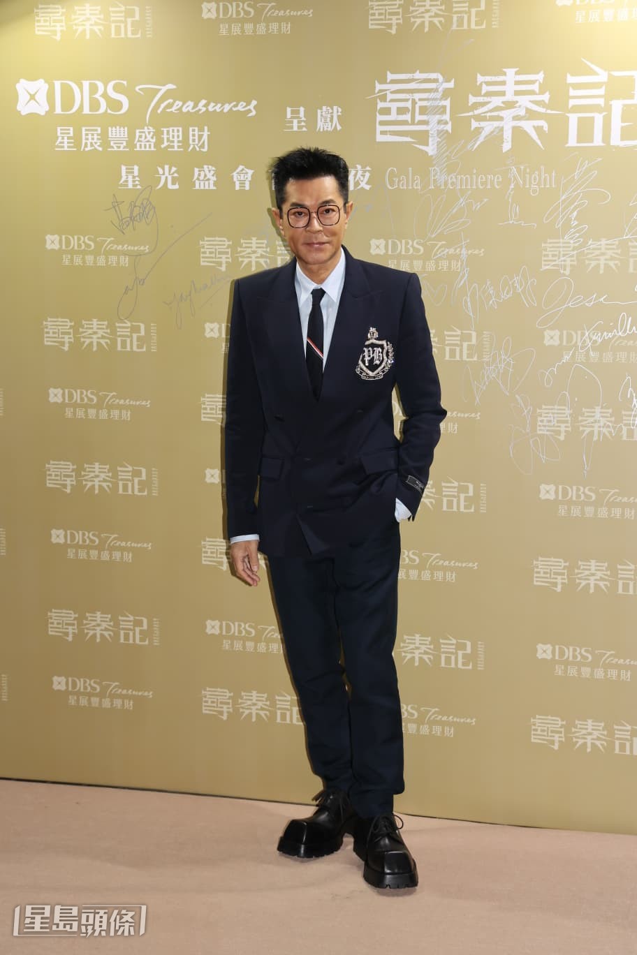 談到電影預售情況，古仔指明天中港和馬來西亞同步上映。
