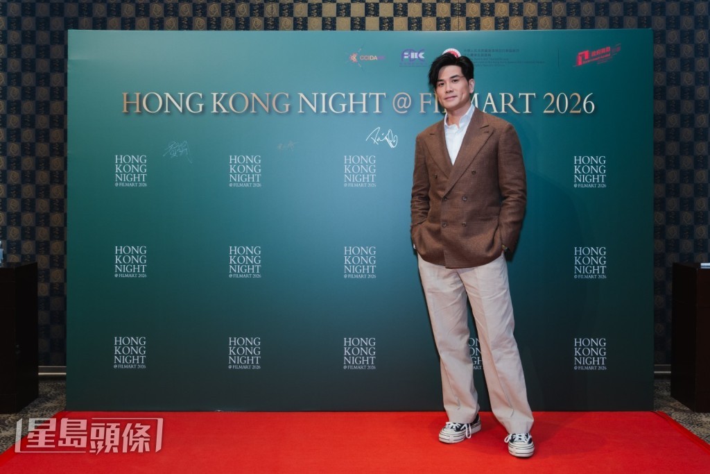  伍允龍表示大家都想拍好電影而聚首一堂。