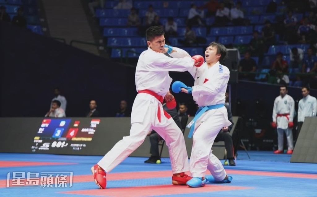 坤哥早前參加亞洲空手道錦標賽（AKF）選拔賽，他坦言是難忘的經歷。