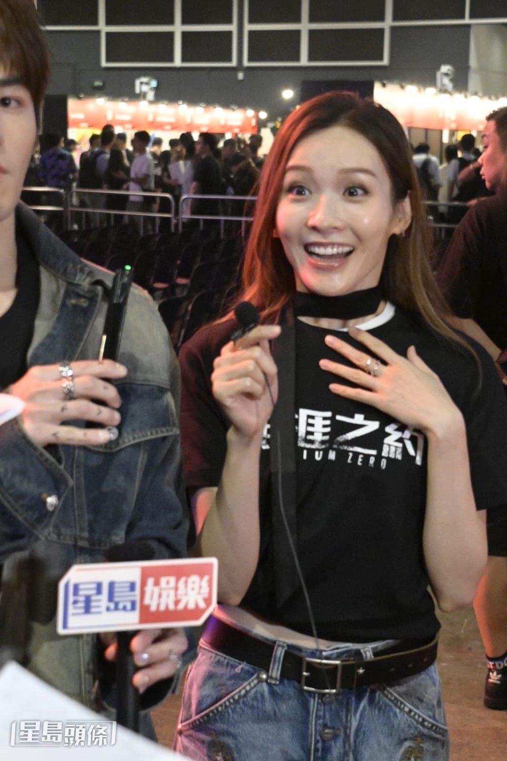 李佳芯傾到眉飛色舞。