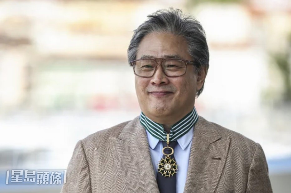 朴贊郁獲頒授「法國藝術與文學司令勳章」