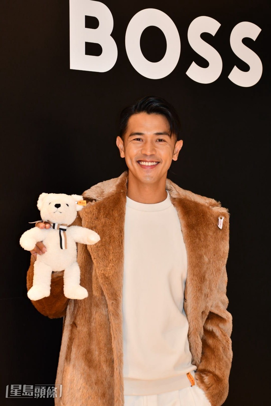 馬志威表示劉氏選擇的婚禮地點非常好，非常鍾意這個婚禮地點。