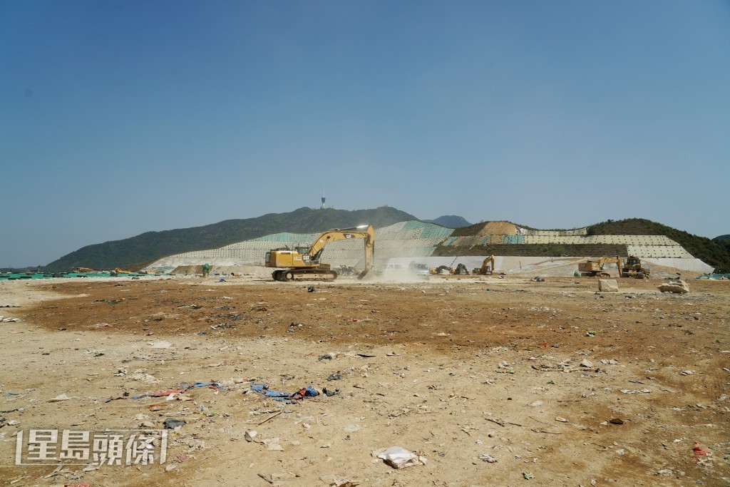 本港僅8%建築廢物需透過堆填棄置。資料圖片 本港僅8%建築廢物需透過堆填棄置。資料圖片