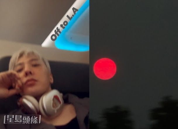 GD上載紅日圖,又被指暗撐國民力量黨。 GD上載紅日圖,又被指暗撐國民力量黨。