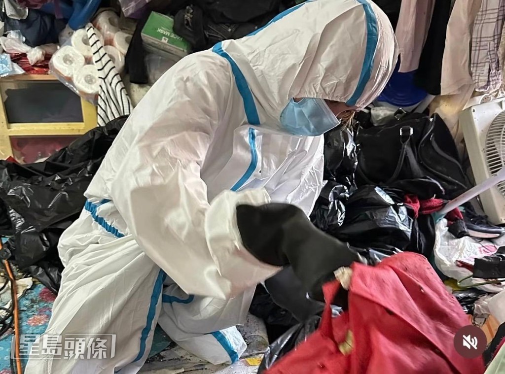鍾柔美上月在網上分享於中秋前夕做義工的難忘事。 鍾柔美上月在網上分享於中秋前夕做義工的難忘事。