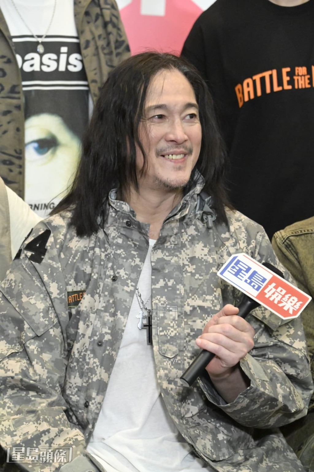 陳子聰表示當年拍《老馮日記》笑到碌地。
