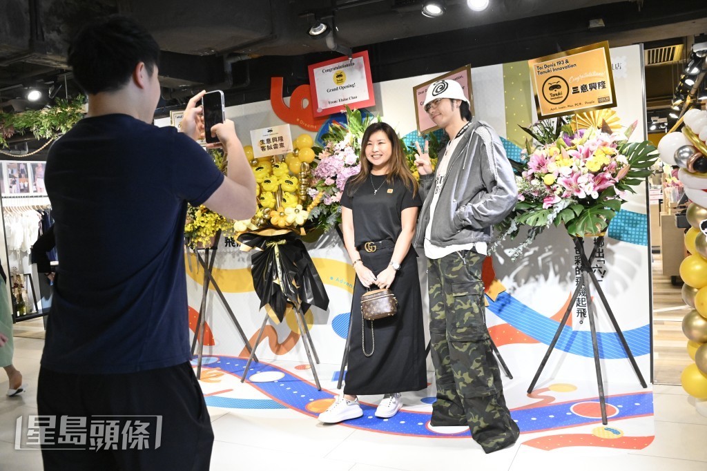 現場有不少朋友和193合照。