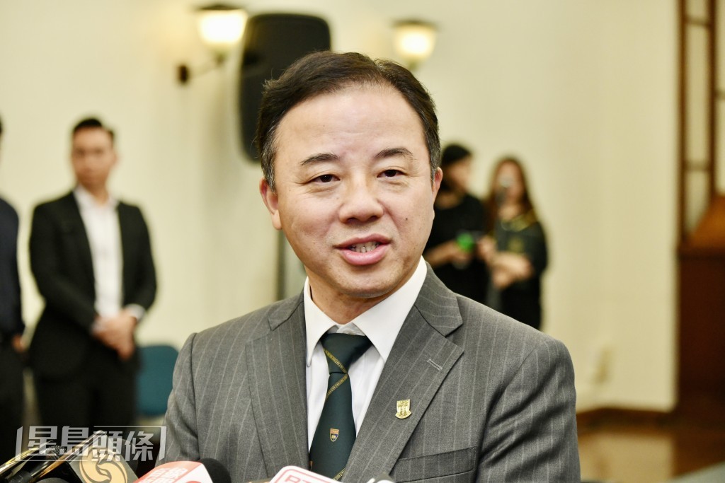 港大校長張翔。資料圖片 港大校長張翔。資料圖片