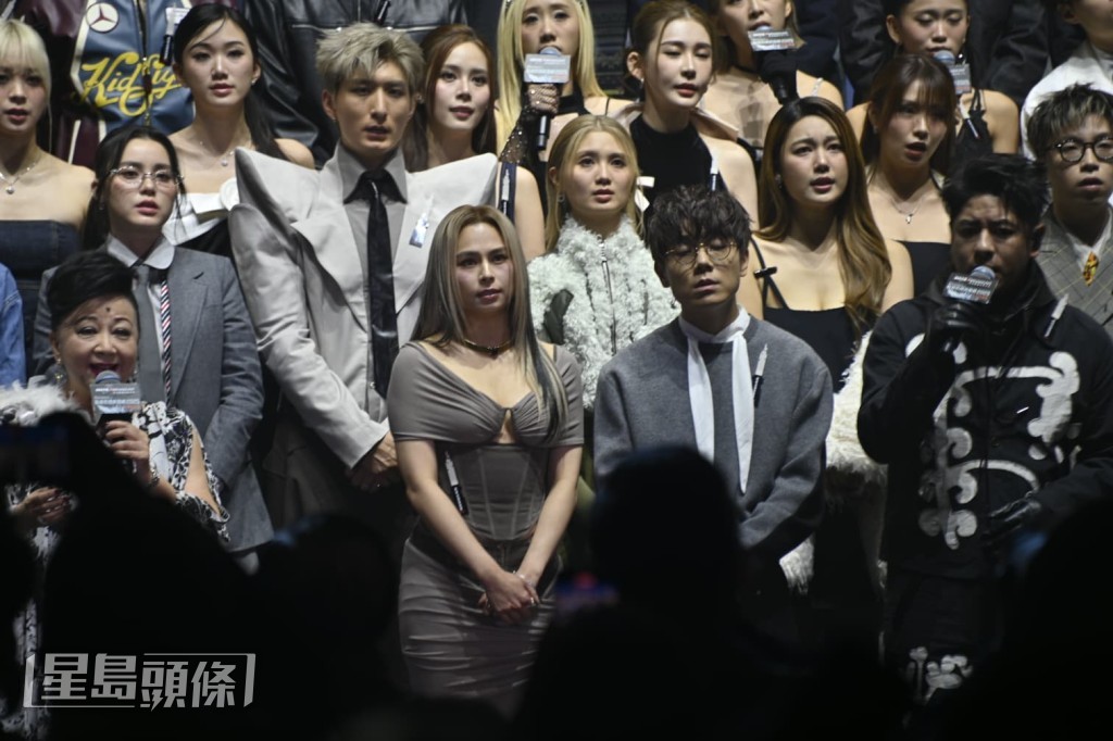 Gin Lee和林家謙都有出席。 Gin Lee和林家謙都有出席。