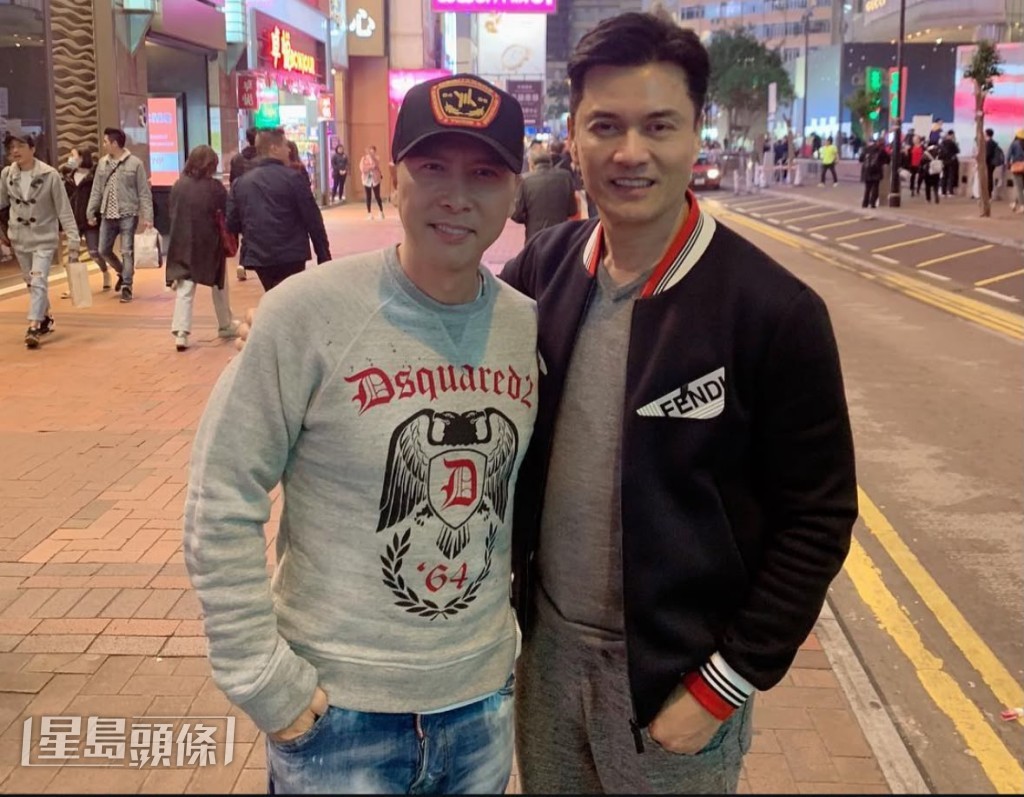 呂良偉、甄子丹老友鬼鬼! 呂良偉、甄子丹老友鬼鬼!