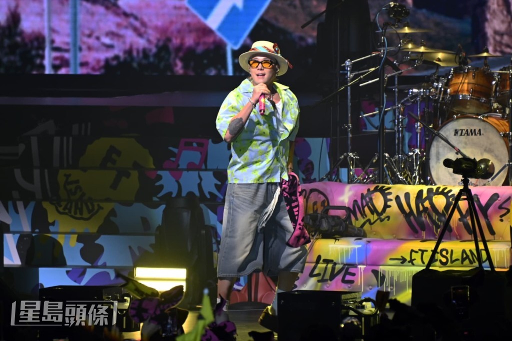 韓國搖滾男團FTISLAND在西沙舉行《2025 FTISLAND LIVE 'MAD HAPPY' IN HONG KONG》演唱會。
