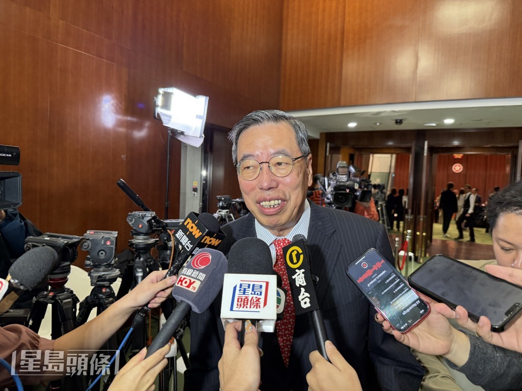 立法會主席梁君彥。曹露尹攝