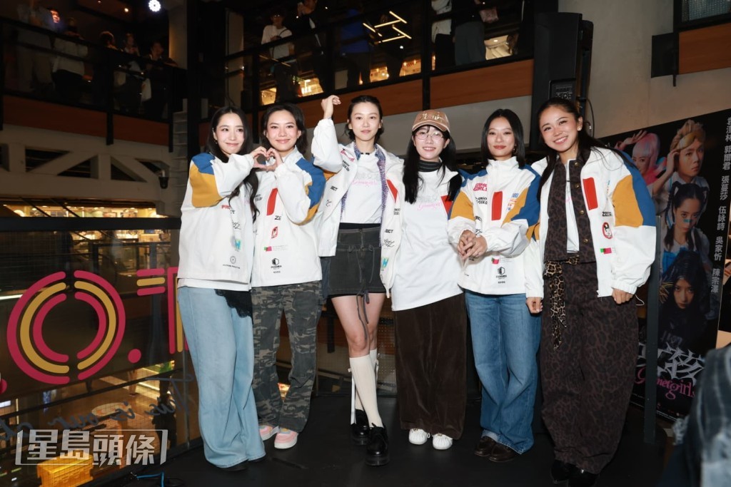 袁澧林、吳家忻（Kayan9896） 、張蔓莎、伍詠詩、郭爾君等齊齊出席今日之首播會。