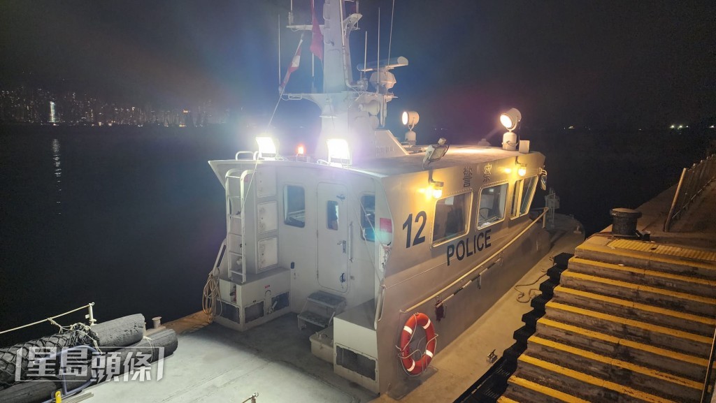 水警輪到場。黎志偉攝