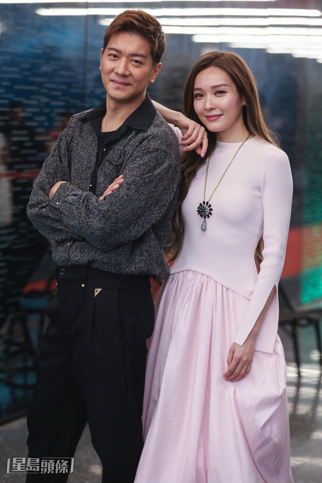 講到李佳芯被提名金像獎最佳新演員，他表示恭喜對方，祝福她在電影圈發光發亮。