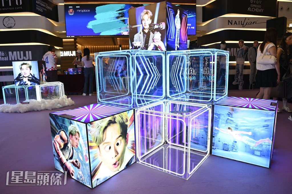 「周吉佩GUTS展覽會」有多個打卡位。 「周吉佩GUTS展覽會」有多個打卡位。