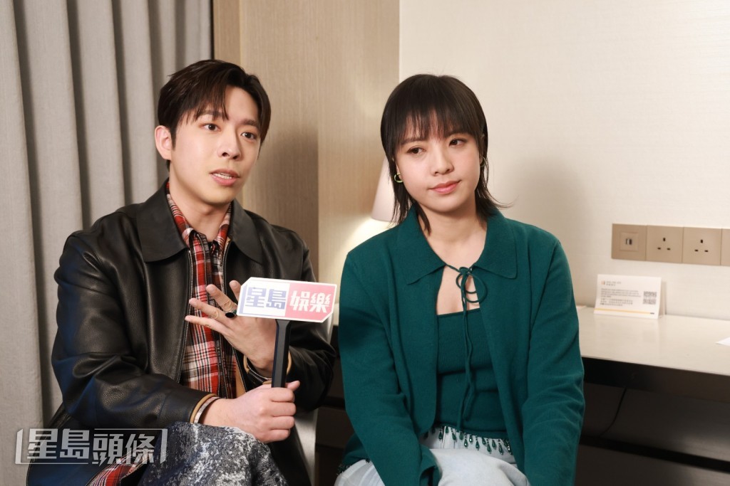 鍾雪瑩笑謂再有機會合作的話、要追求Edan。