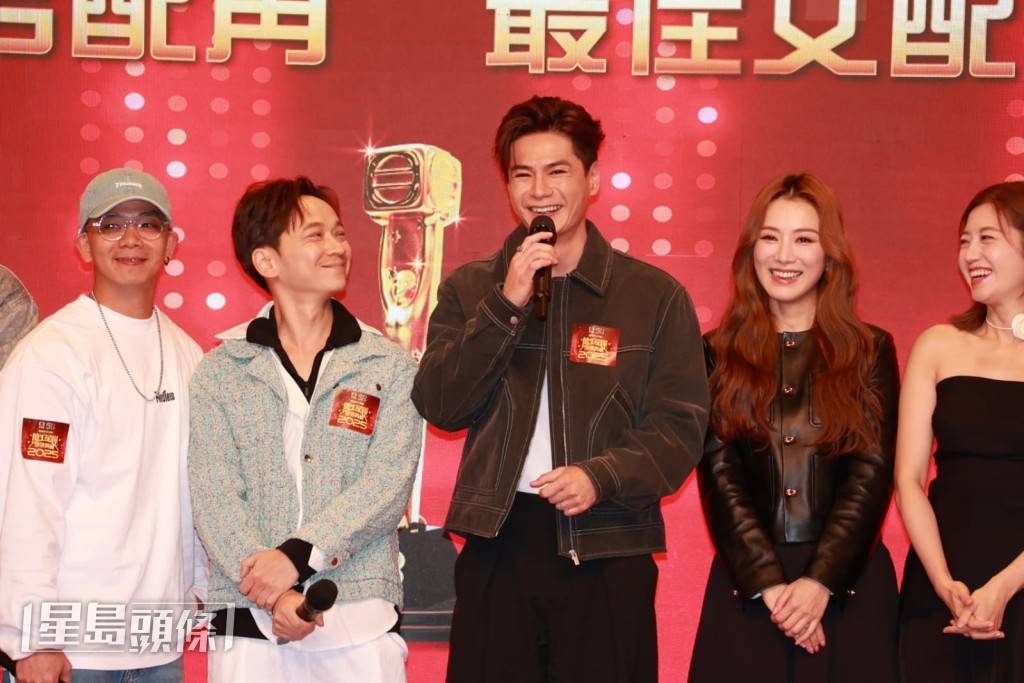 子溢笑言男配角其他演員都好出色。 子溢笑言男配角其他演員都好出色。