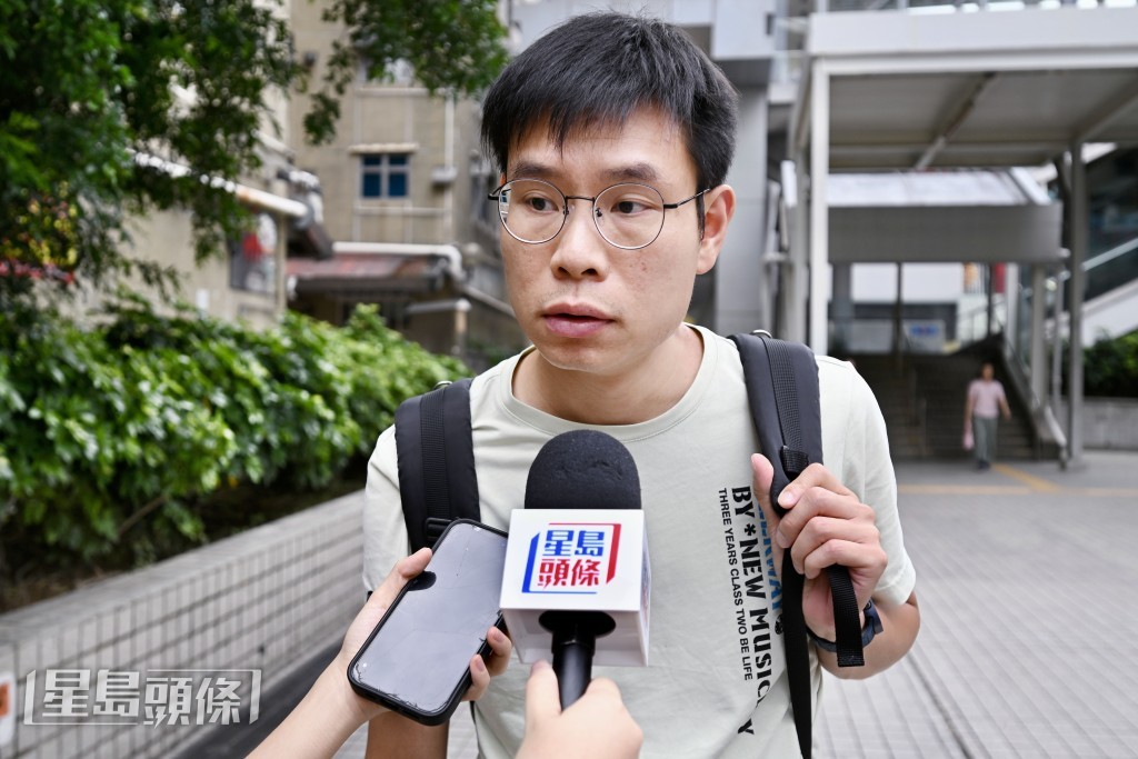 市民梅先生。劉駿軒攝