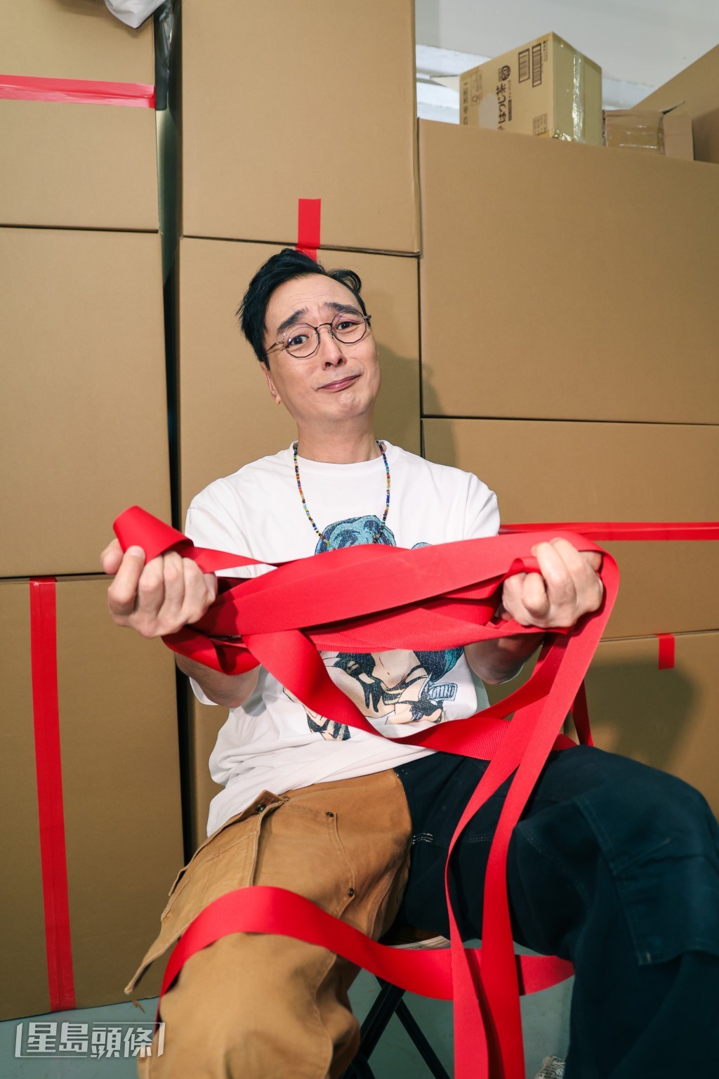 鄒凱光笑阿Bu演出癮來，投資別人不如投資自己。
