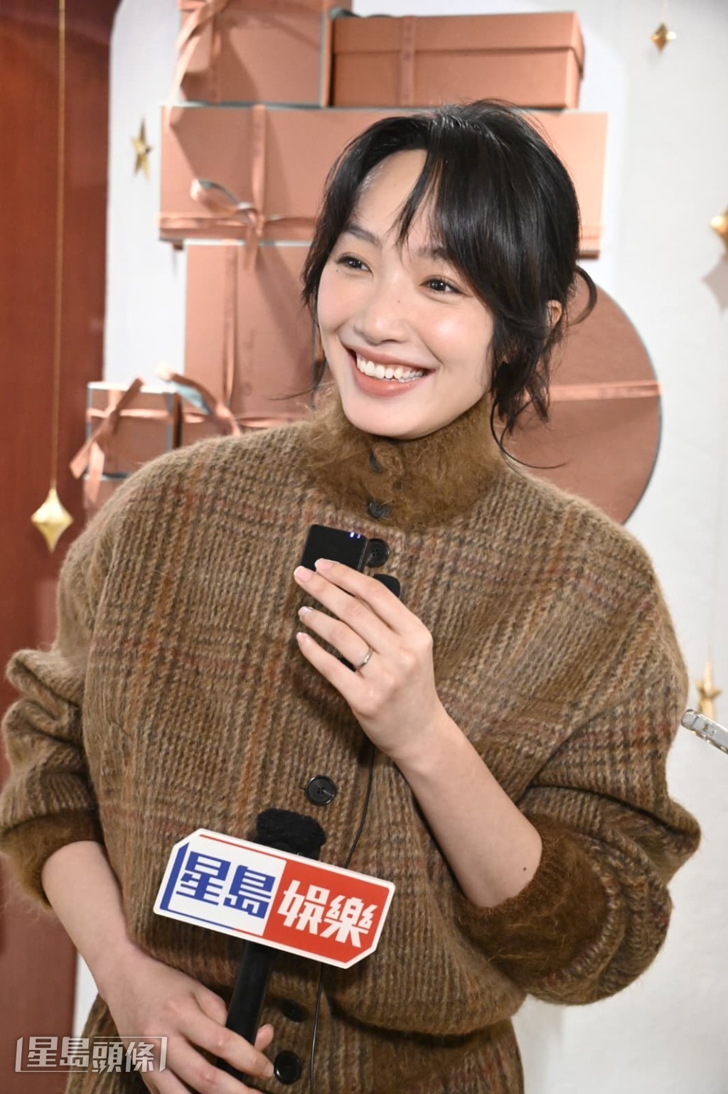 蔡思韵表示仍未習慣被叫「劉太」。