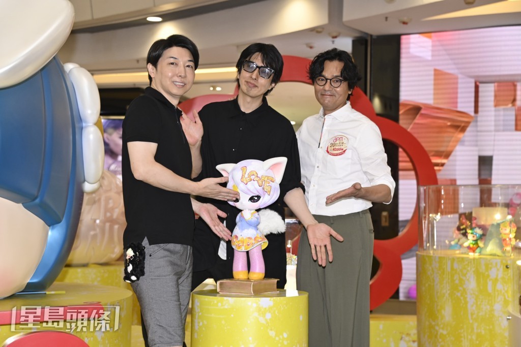 家棟想跟藝術家上野陽介合作拍電影,皆因可以利用AI創作。 家棟想跟藝術家上野陽介合作拍電影,皆因可以利用AI創作。