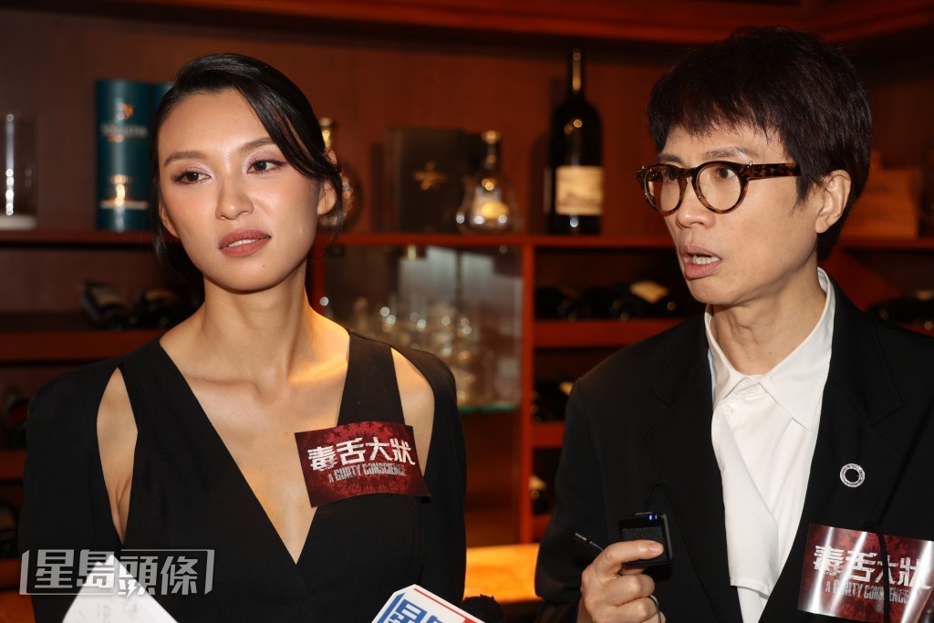 王丹妮表示失落影后沒有失望，很開心能趕回香港參與盛事，