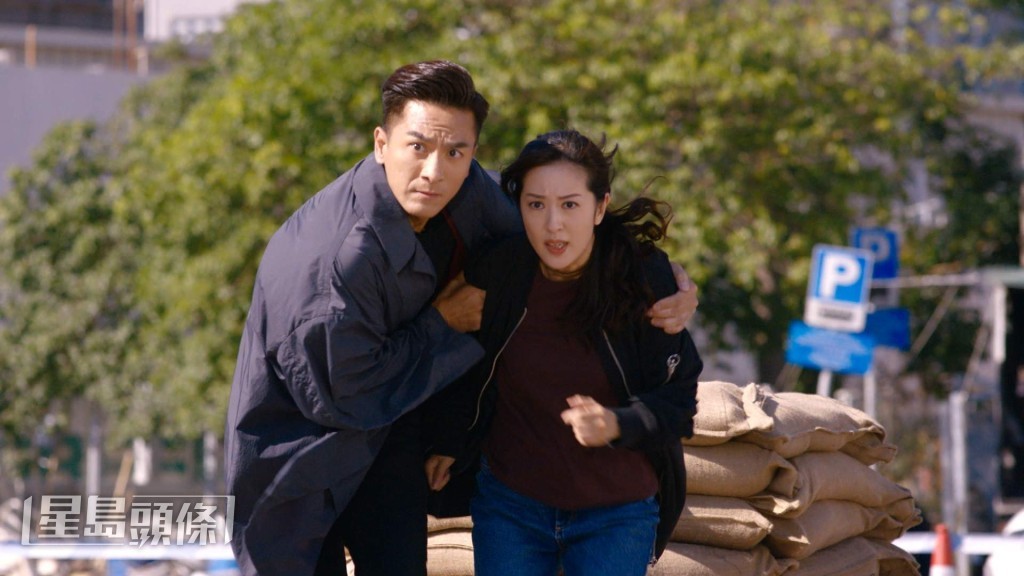 馬明在《隱形戰隊》中都有不少動作場口。 馬明在《隱形戰隊》中都有不少動作場口。
