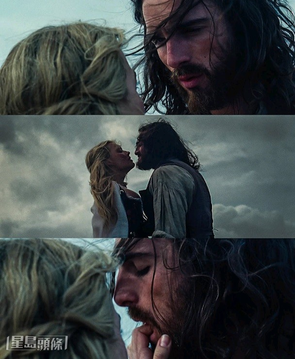 他們在《咆哮山莊》中，扮演虐戀情深的愛侶凱西和希斯克利夫，據聞戲中有不少激情戲碼。