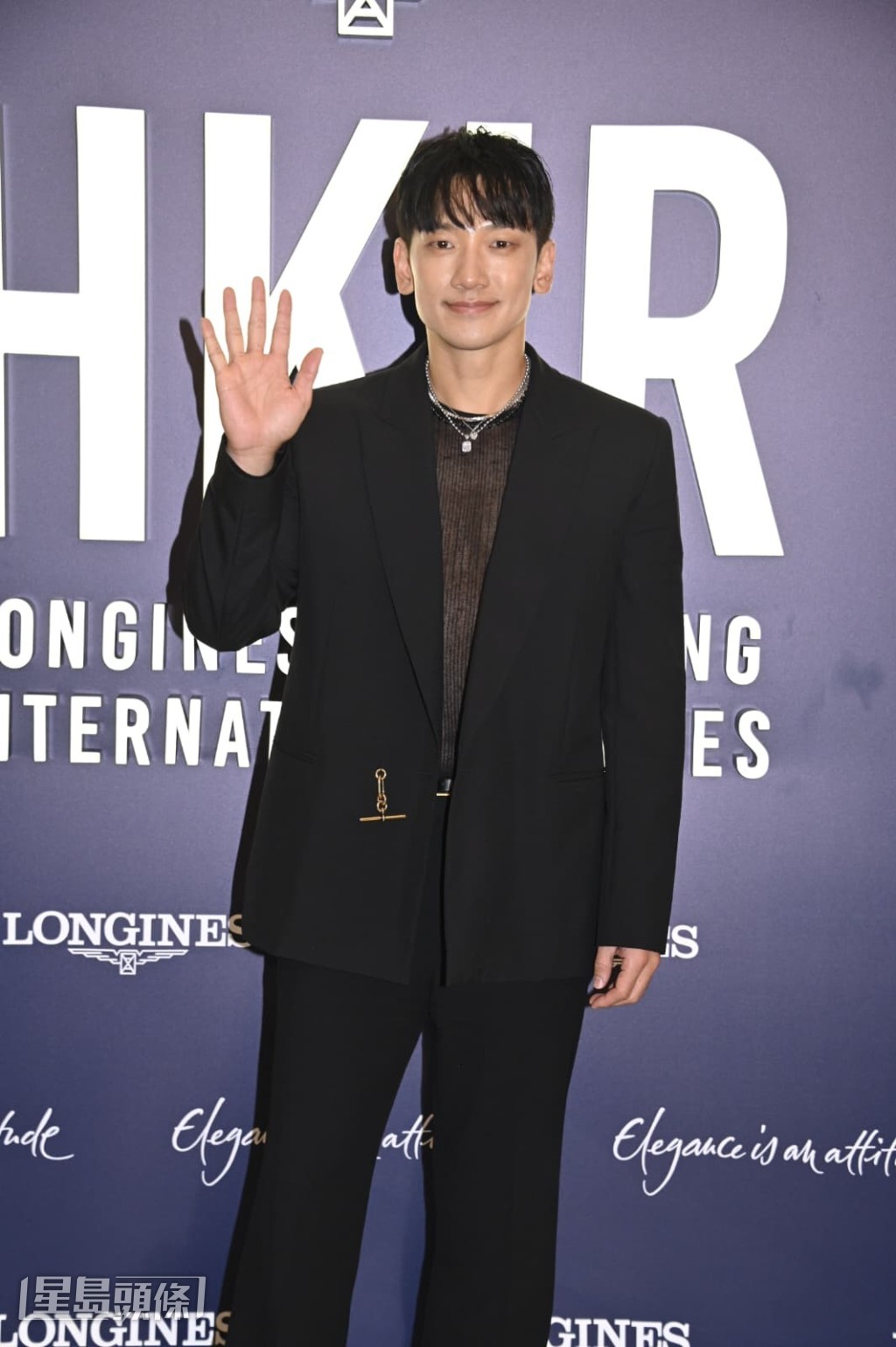 RAIN受訪即以廣東話打招呼「大家好,我係RAIN。」 RAIN受訪即以廣東話打招呼「大家好,我係RAIN。」