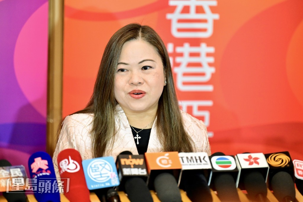 羅淑佩認為今年首四個月旅客數字有1600萬人次,數字令人鼓舞。資料圖片 羅淑佩認為今年首四個月旅客數字有1600萬人次,數字令人鼓舞。資料圖片