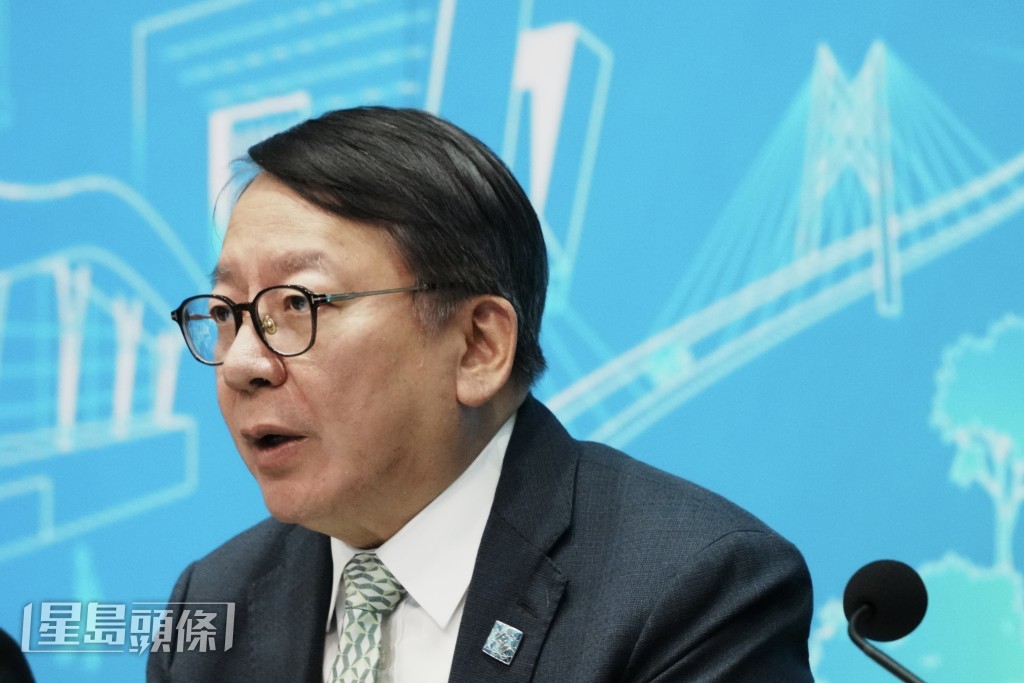 政務司司長陳國基今日。汪旭峰攝 政務司司長陳國基今日。汪旭峰攝