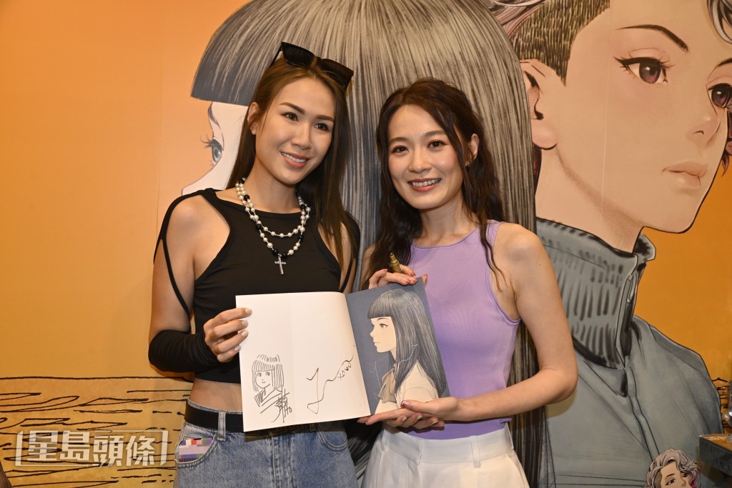 蔡潔幫莊思明親自簽名。 蔡潔幫莊思明親自簽名。