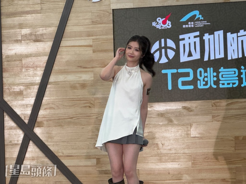 喜歡看F1的陳苡臻就指自己經常到不同國家看賽事。 喜歡看F1的陳苡臻就指自己經常到不同國家看賽事。