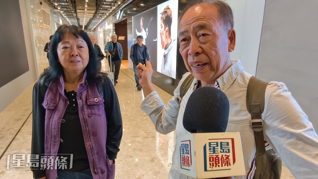 乘客鄧先生稱朋友由廣州遠道而來，對於無法成行感到掃興。黃文威攝