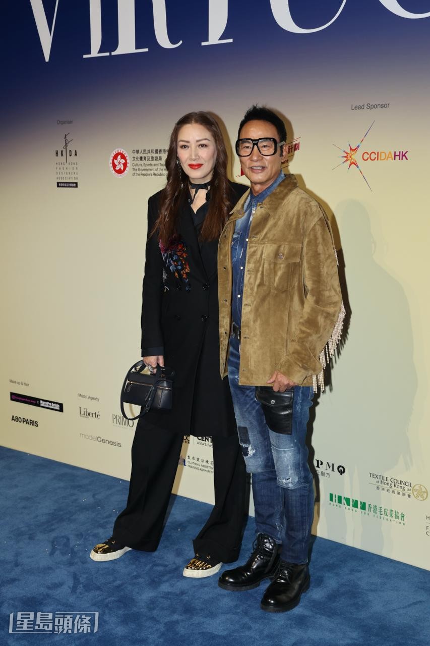 任達華（華哥）與太太琦琦出席《VIRTUOSE：高級訂製的藝術2025》。