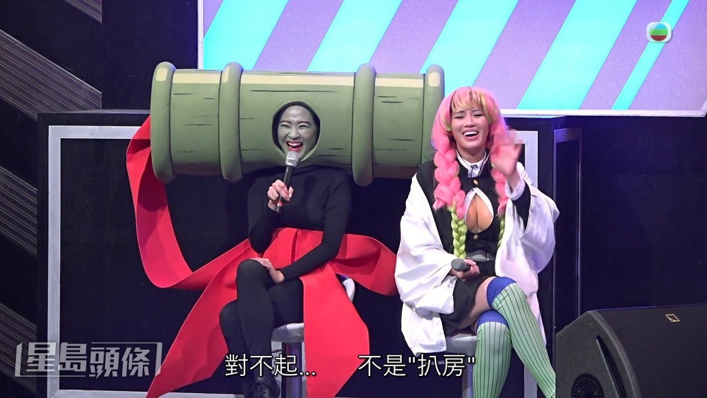 兩位助理的表現亦成為焦點。 兩位助理的表現亦成為焦點。