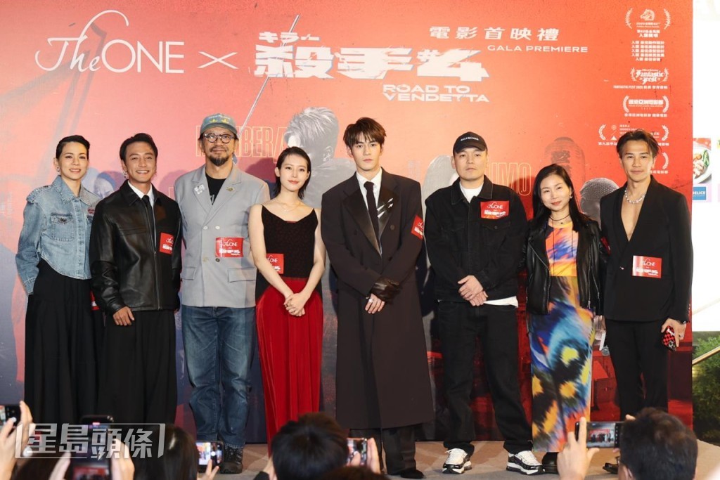 笑問拍談情戲？她笑說不用殺人，很和平的戲。