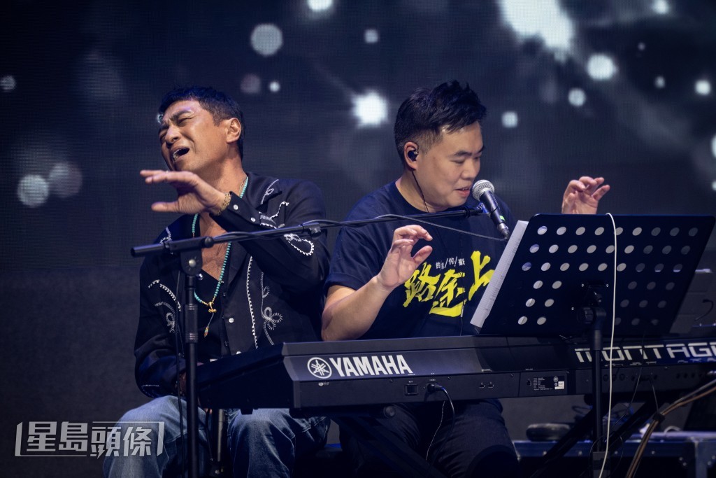 黑哥對於參與這次演出很高興及很難得。