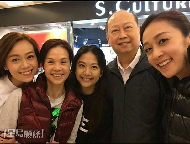 近年家人成為心穎最大後援。
