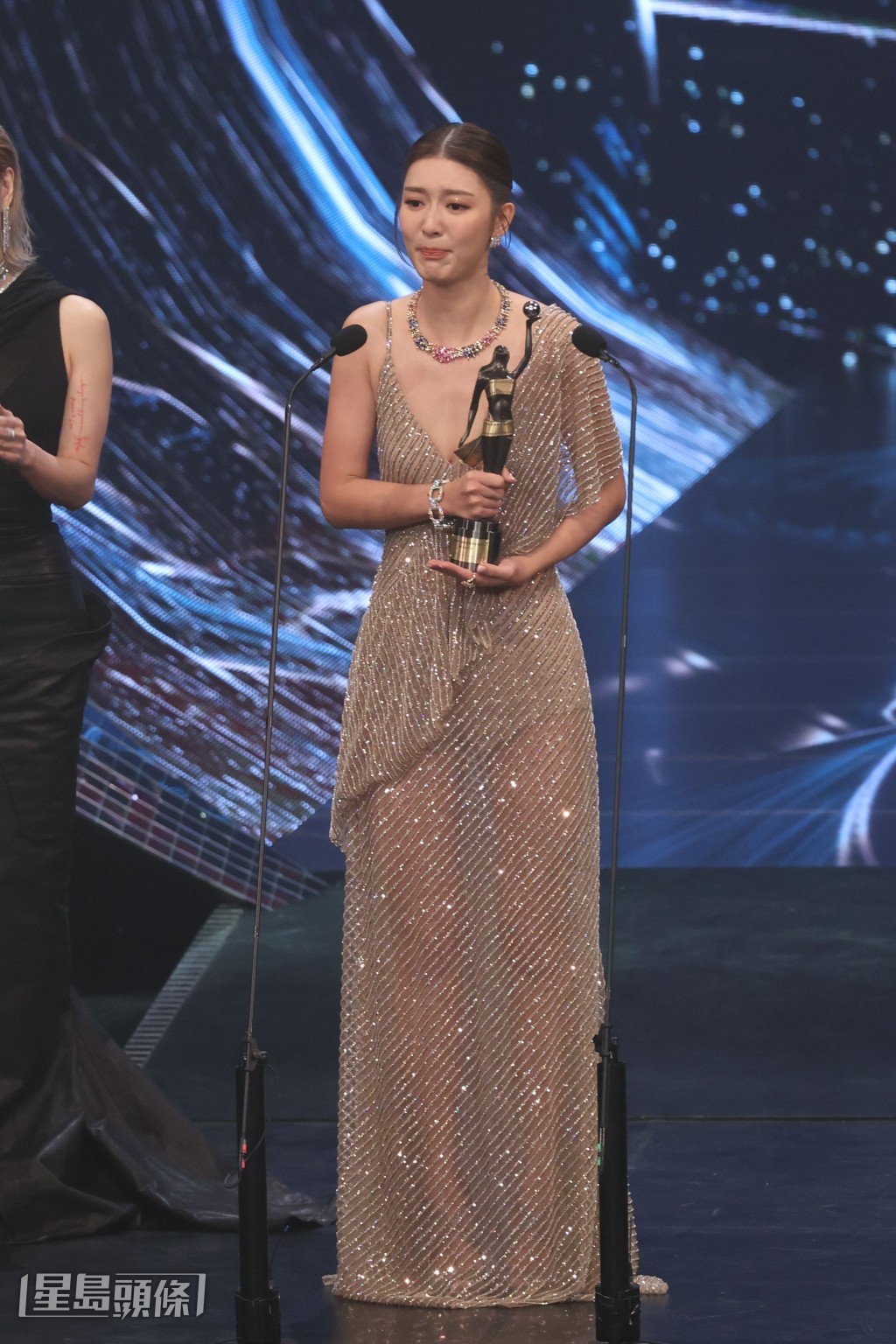 余香凝说希望见到所有新生代演员在金像奖都有机会得奖，
