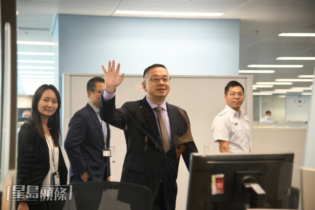 入境事務處處長郭俊峯。何健勇攝 入境事務處處長郭俊峯。何健勇攝