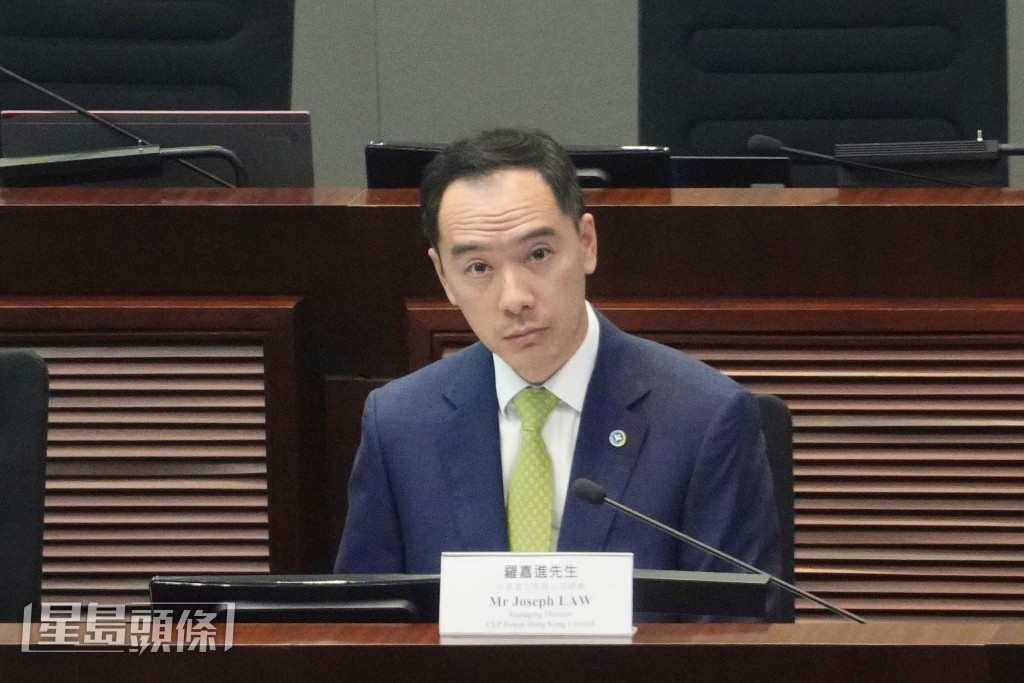 中电总裁罗嘉进。苏正谦摄