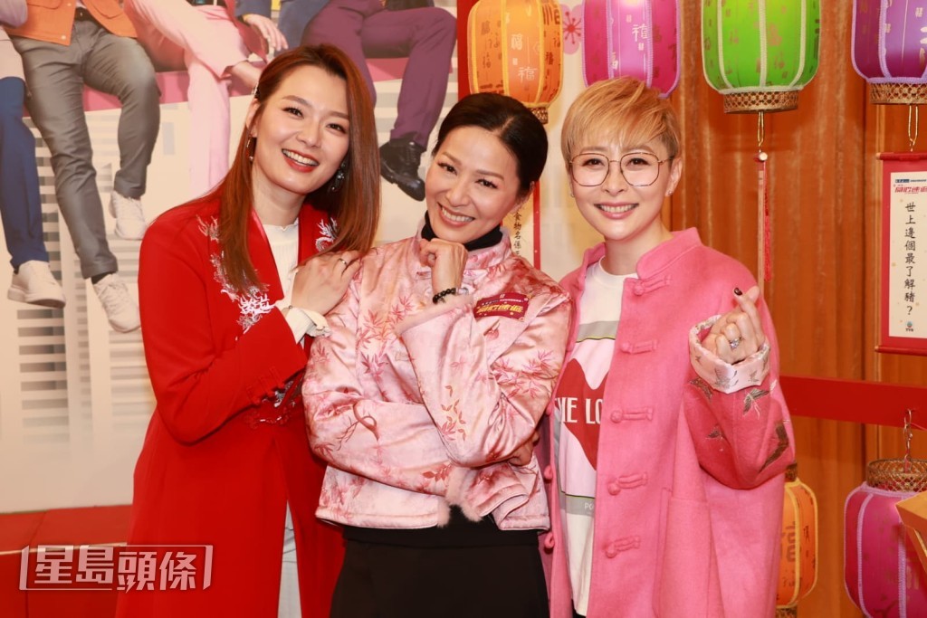 湯盈盈被指與林曉培撞樣,滕麗名與呂慧儀都大呼相似。 湯盈盈被指與林曉培撞樣,滕麗名與呂慧儀都大呼相似。