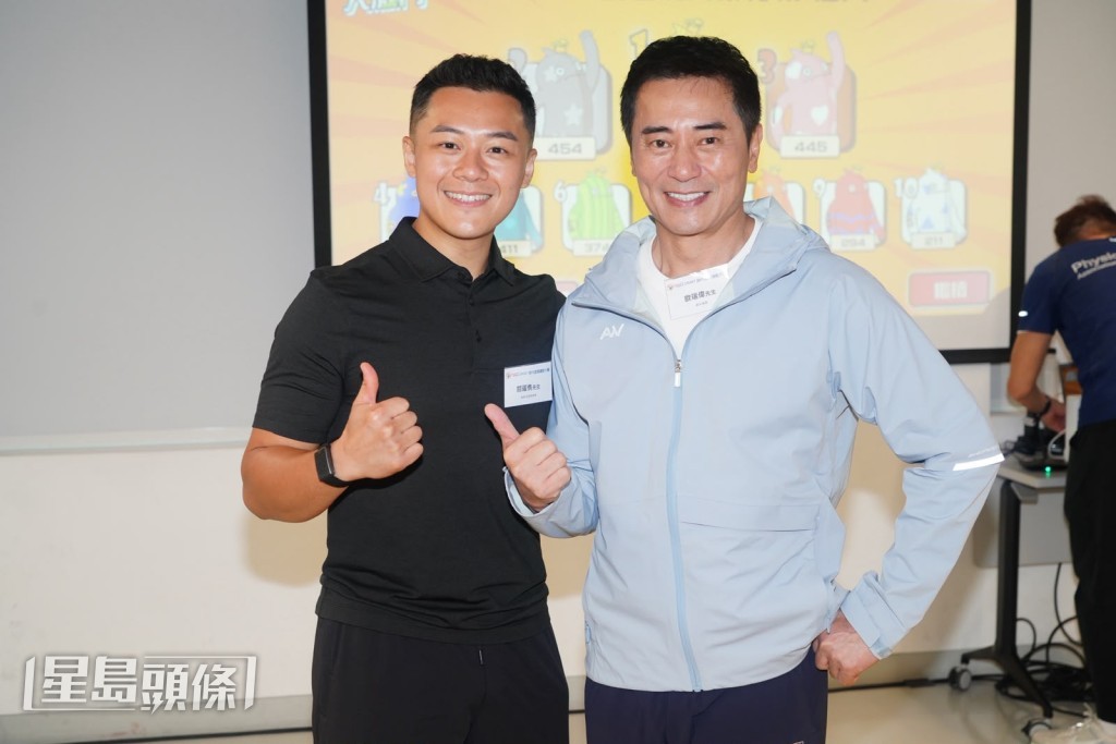 歐瑞偉答謝觀眾多年來的支持與愛戴。