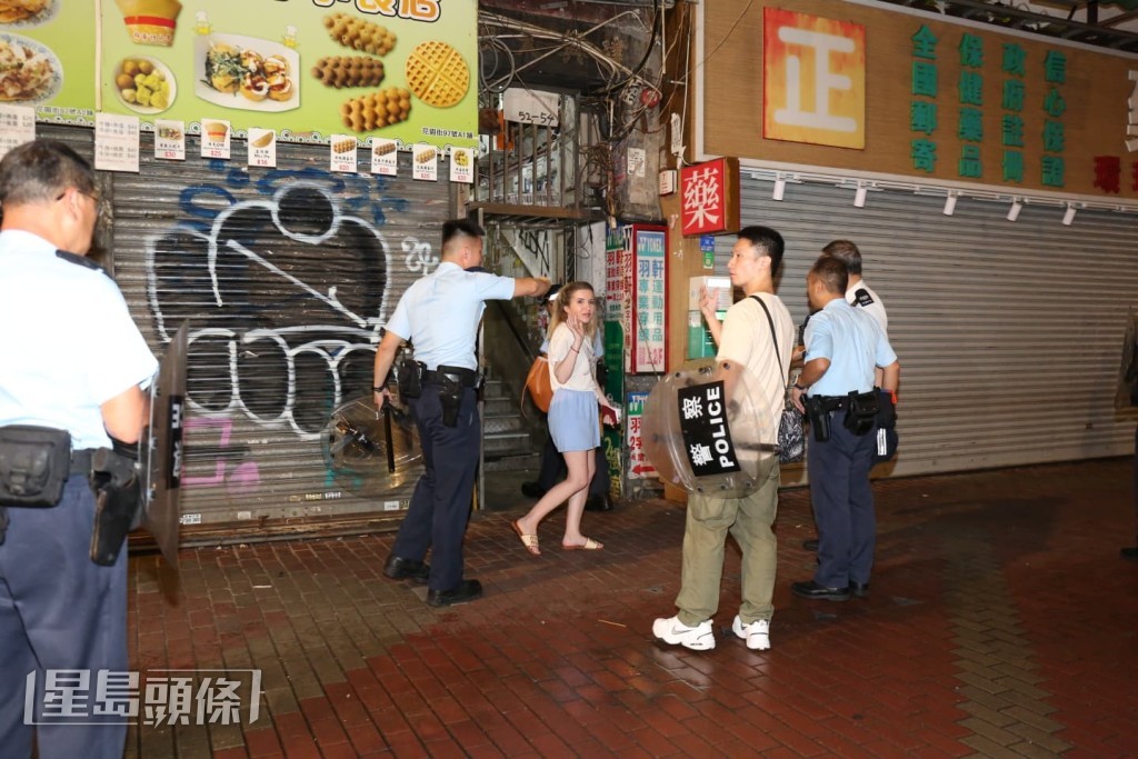 警方在場調查。黎志偉攝