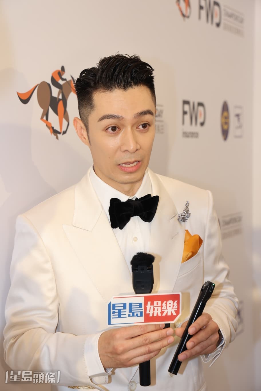 柏豪表示未有計劃讓子女學騎馬。