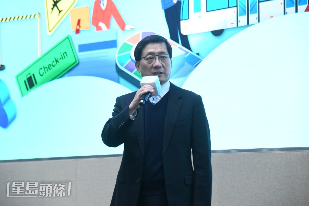機管局行政總裁林天福。何健勇攝