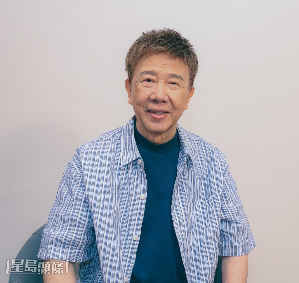 尹光表示歌曲中最感觸的一句是「哪怕你再生得高，我眼裏是昨天孩子」。