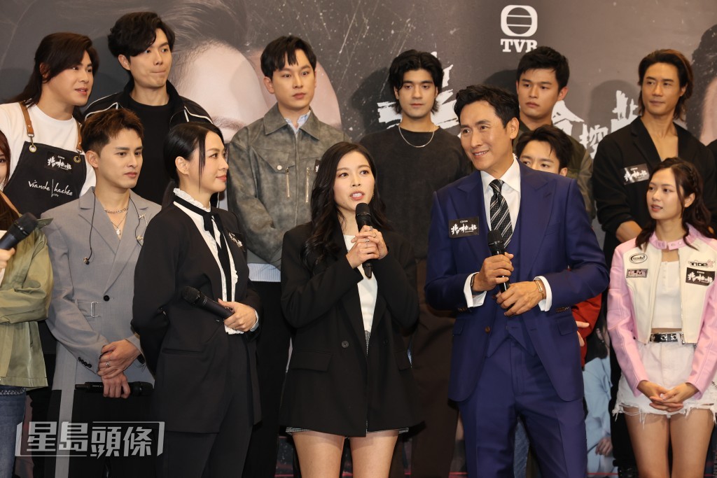 賴慰玲大讚張馳豪好靚仔。